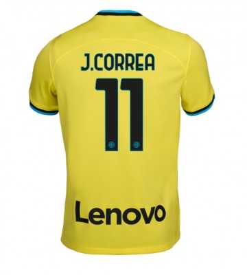 Inter Milan Joaquin Correa #11 Tredjedrakt 2022-23 Kortermet